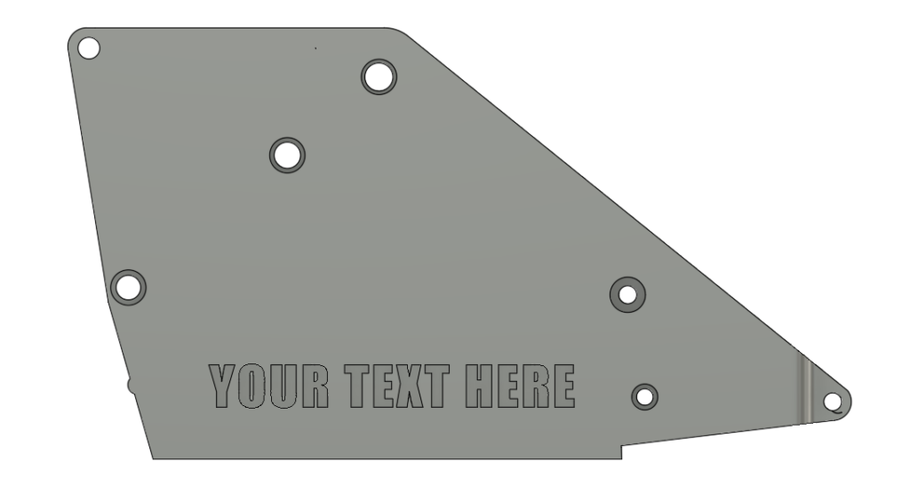 Custom Towa APN-30 Paster Side Plate