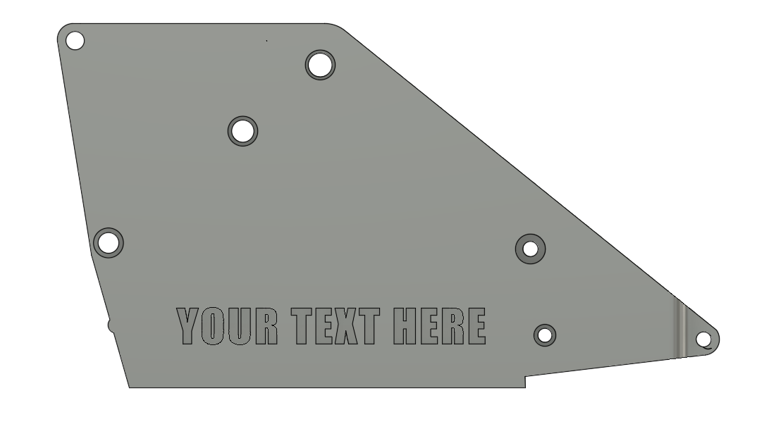 Custom Towa APN-30 Paster Side Plate